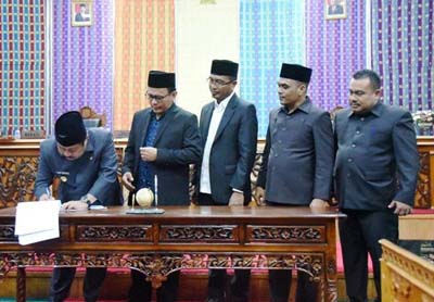 APBD Bengkalis 2020 Disahkan Rp3,820 Triliun